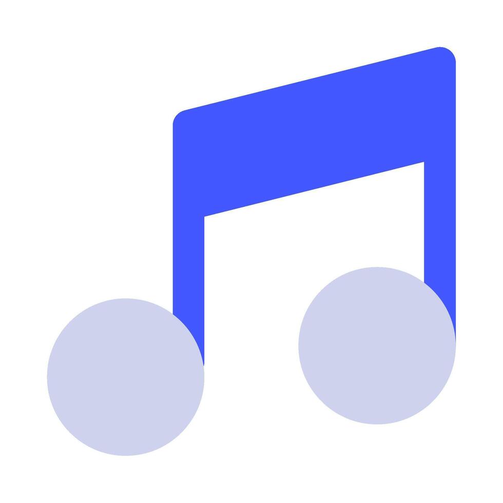 Music icon for uiux, web, app, infographic, etc vector