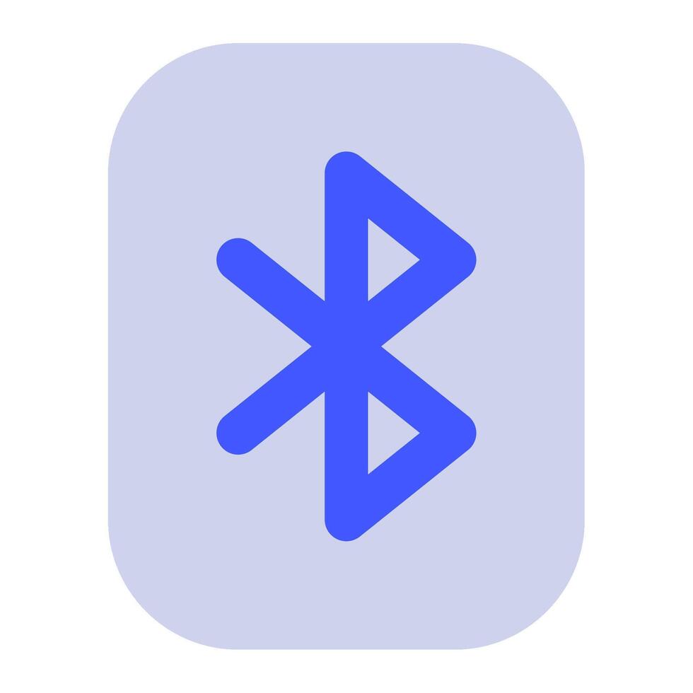 Bluetooth icono para uiux, web, aplicación, infografía, etc vector