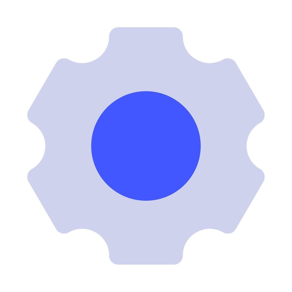 Settings icon for uiux, web, app, infographic, etc vector