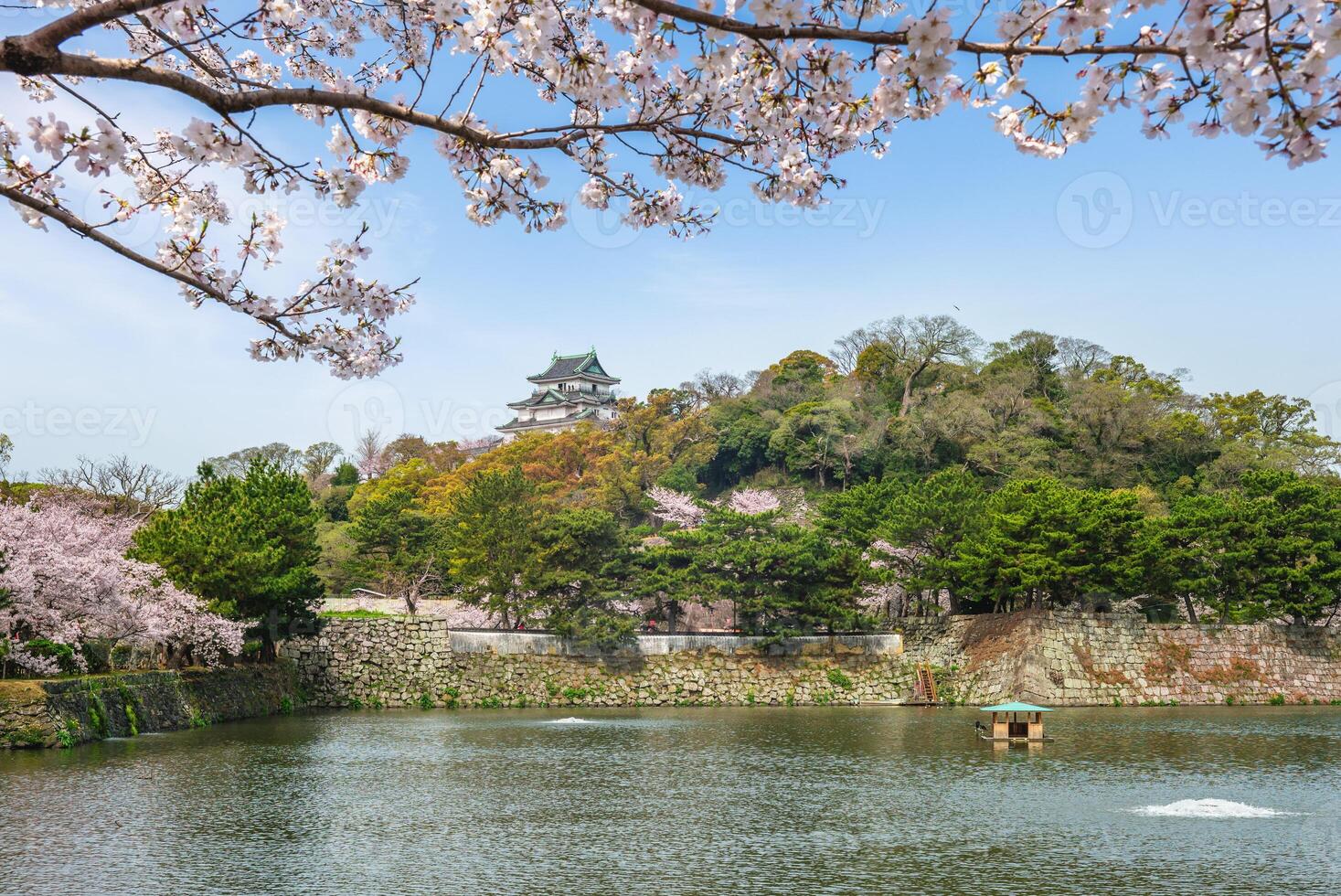 Wakayama Castle, a Japanese castle located in Wakayama city, Wakayama Prefecture, Japan. photo