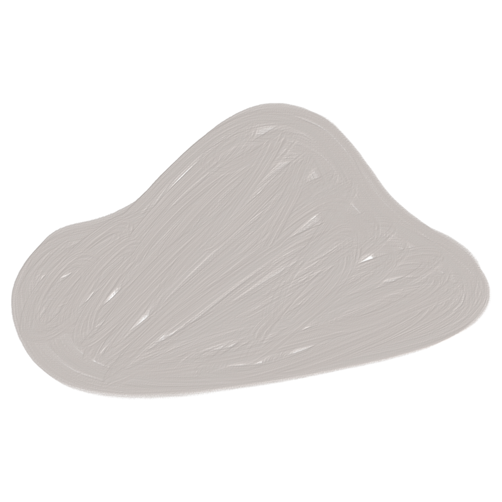 Organic shape oil texture hand paint, boho blob background png