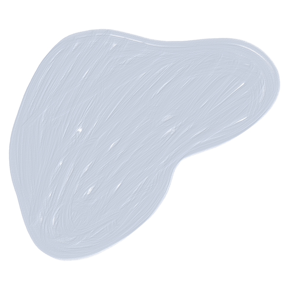 Organic shape oil texture hand paint, boho blob background png