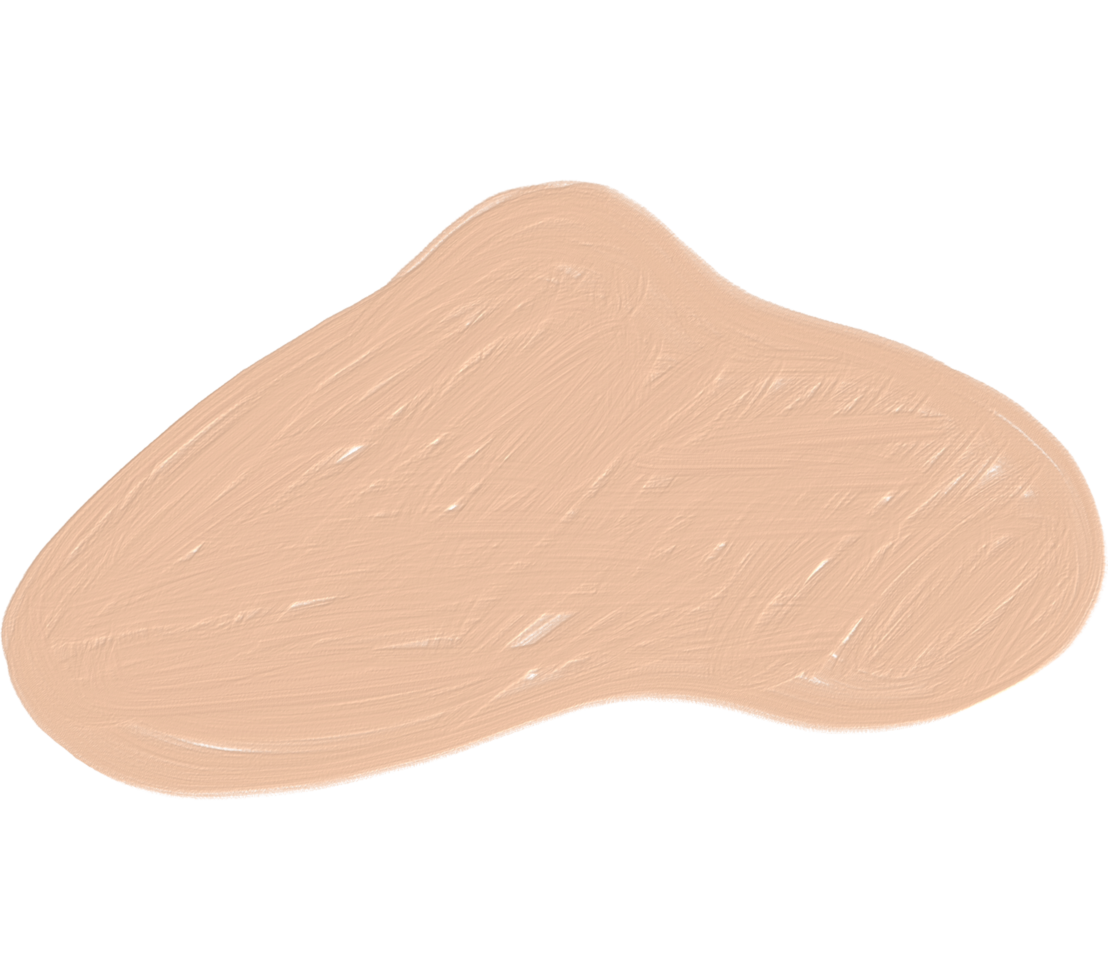 Organic shape oil texture hand paint, boho blob background png
