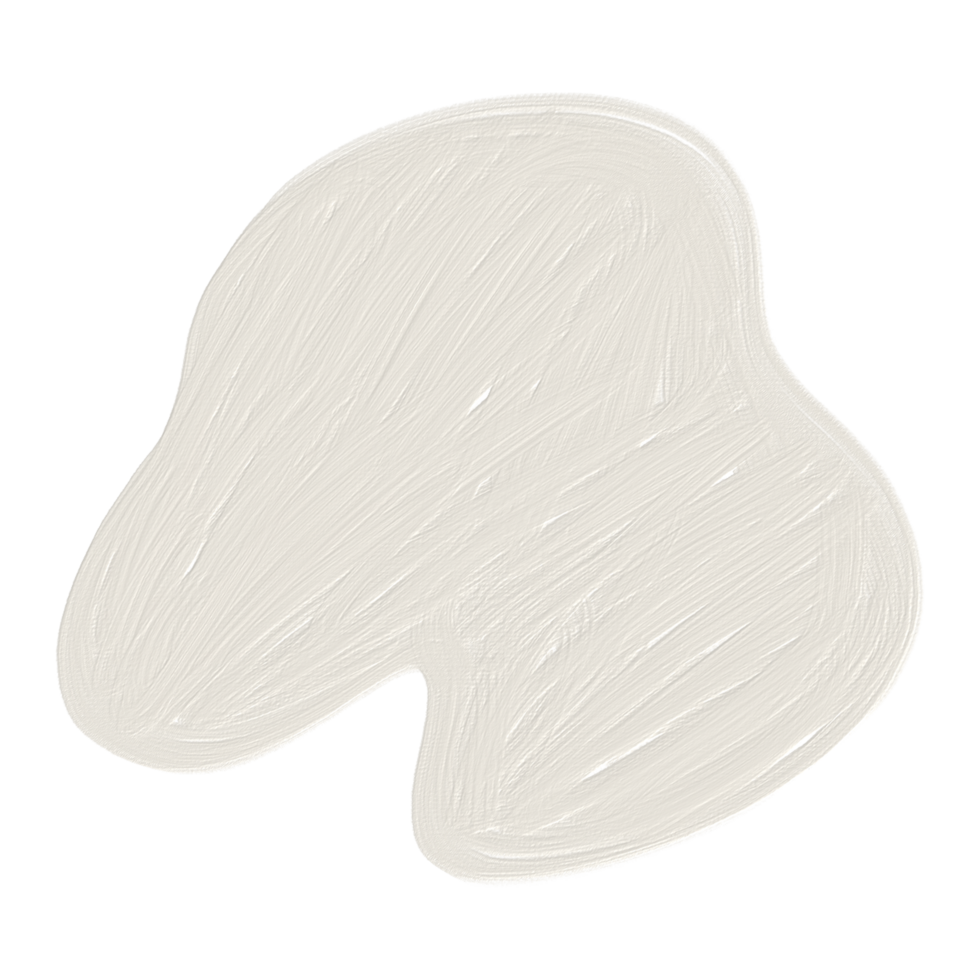 Organic shape oil texture hand paint, boho blob background png