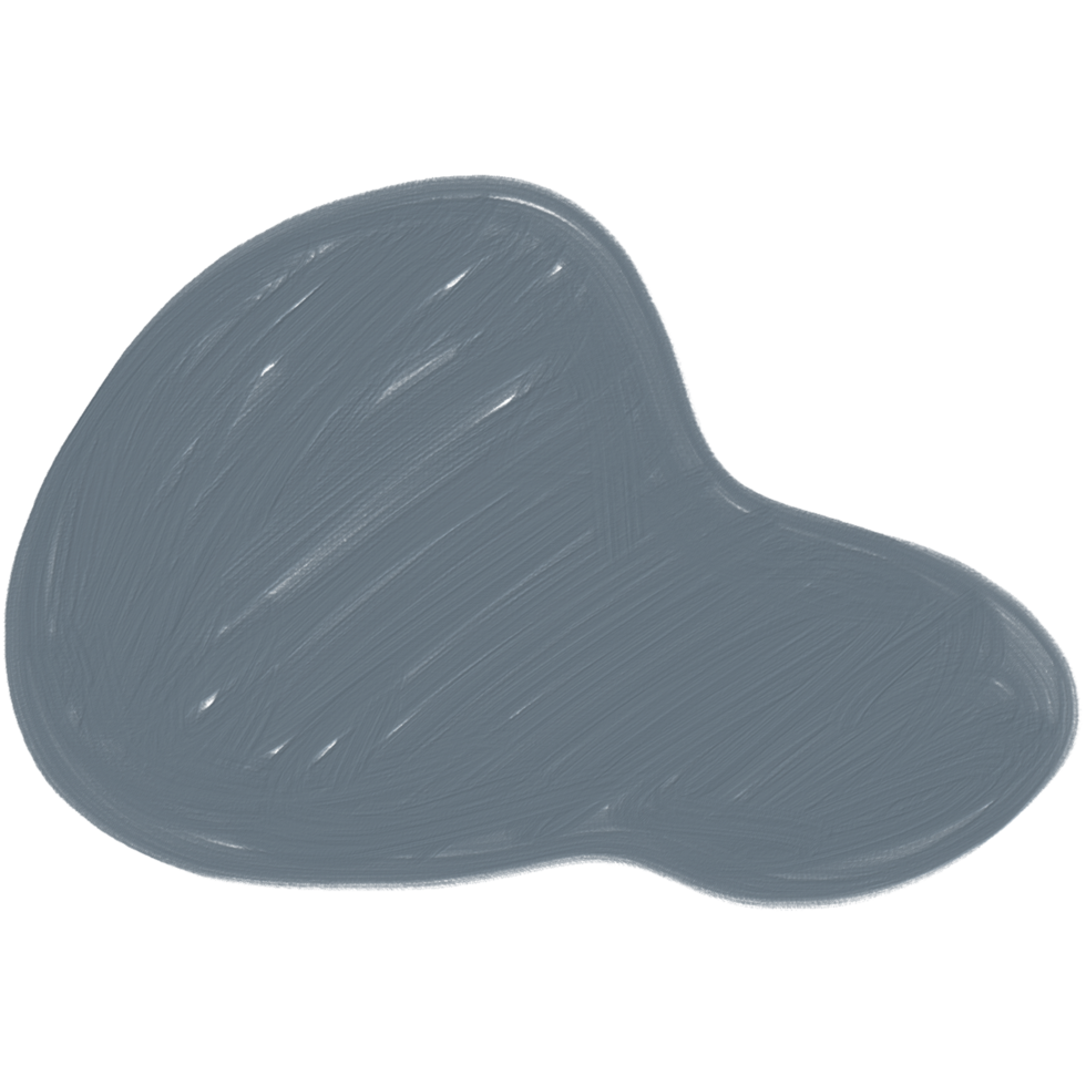 Organic shape oil texture hand paint, boho blob background png