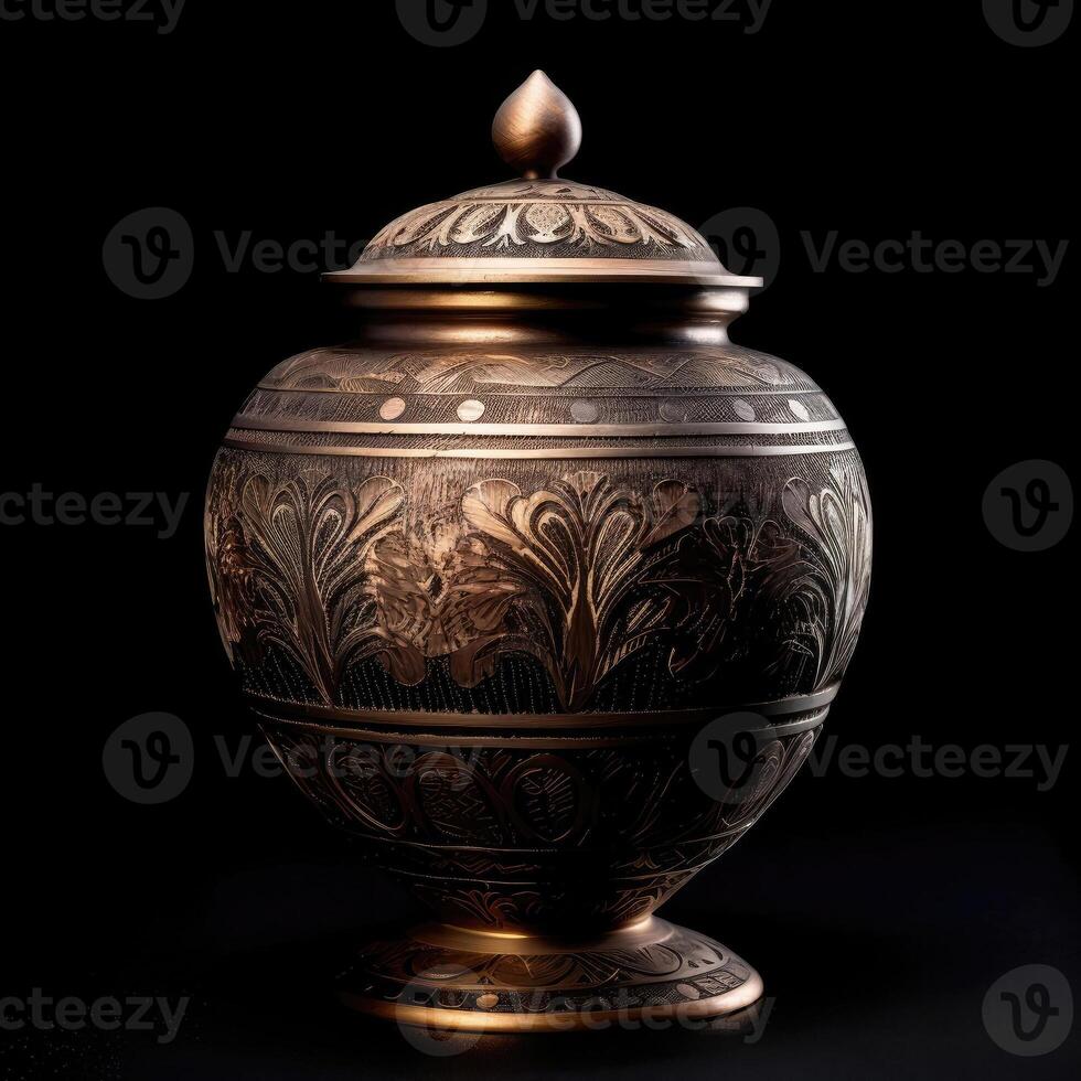 Elegant Memorial Urn for Cremated Ashes photo