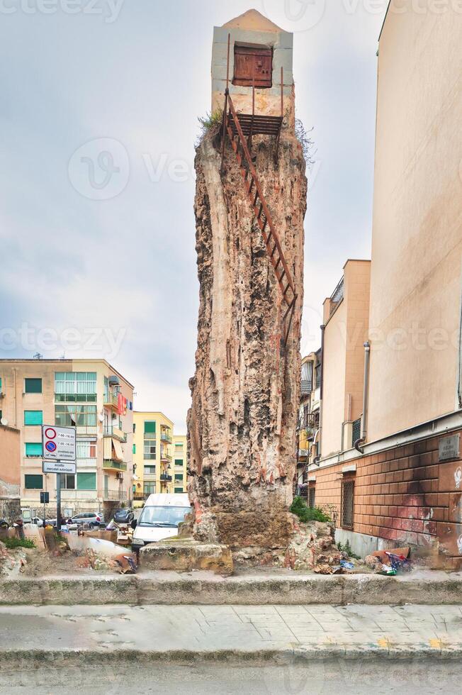 Ancient water tower of Palermo photo