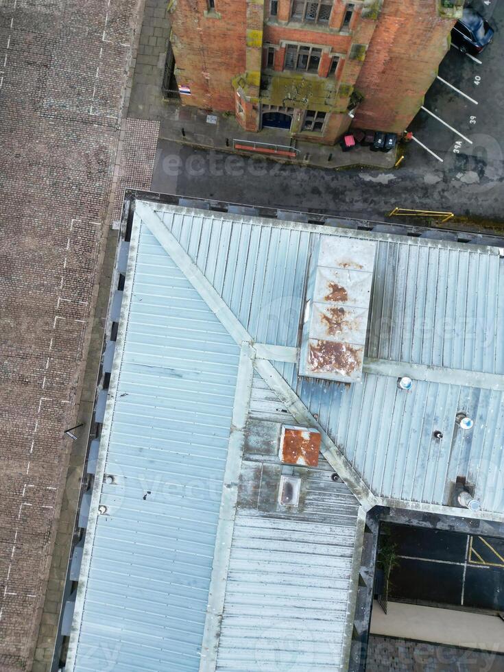 High Angle View of Wolverhampton City of metropolitan borough in the West Midlands, England, United Kingdom. May 4th, 2024 photo