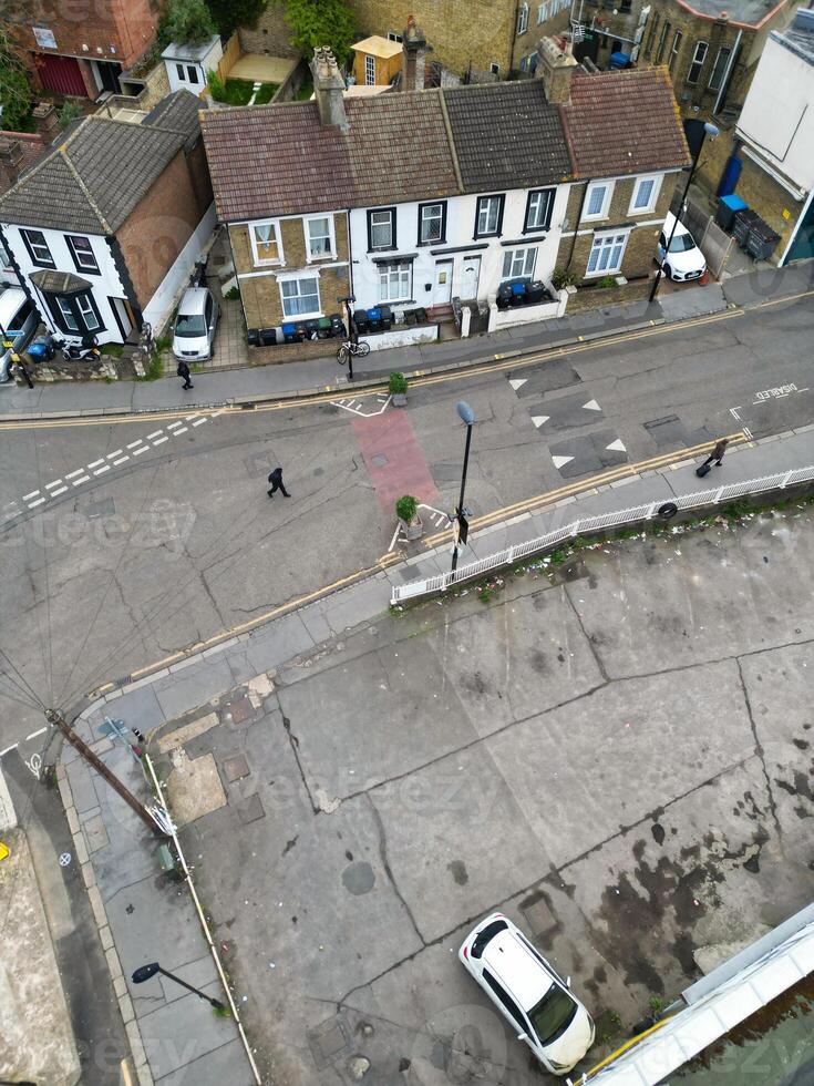 más hermosa aéreo ver de central Oeste croydon Londres ciudad de Inglaterra unido Reino. abril 24, 2024 foto