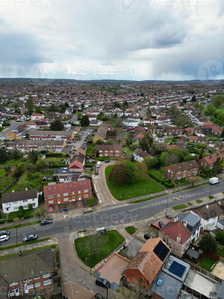 Aerial View of Central Wembley London City of England Great Britain. April 17th, 2024 photo