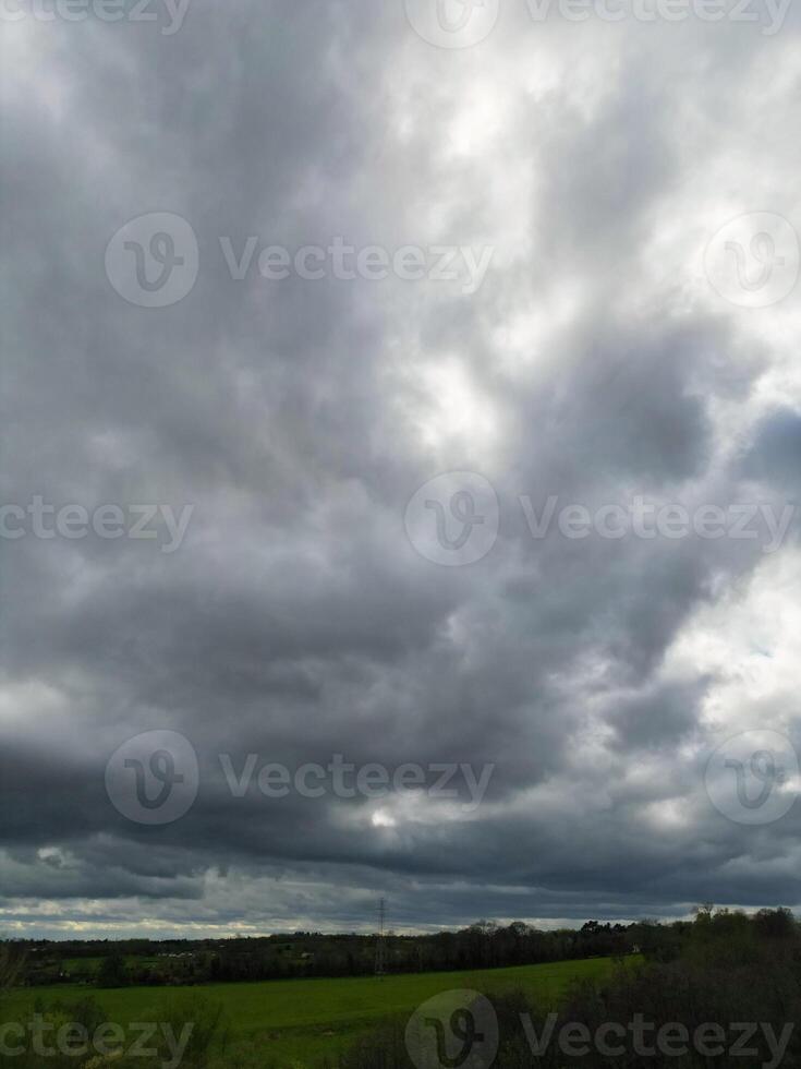 Aerial View of Denham Green Town London, Uxbridge, England. United Kingdom. April 3rd, 2024 photo