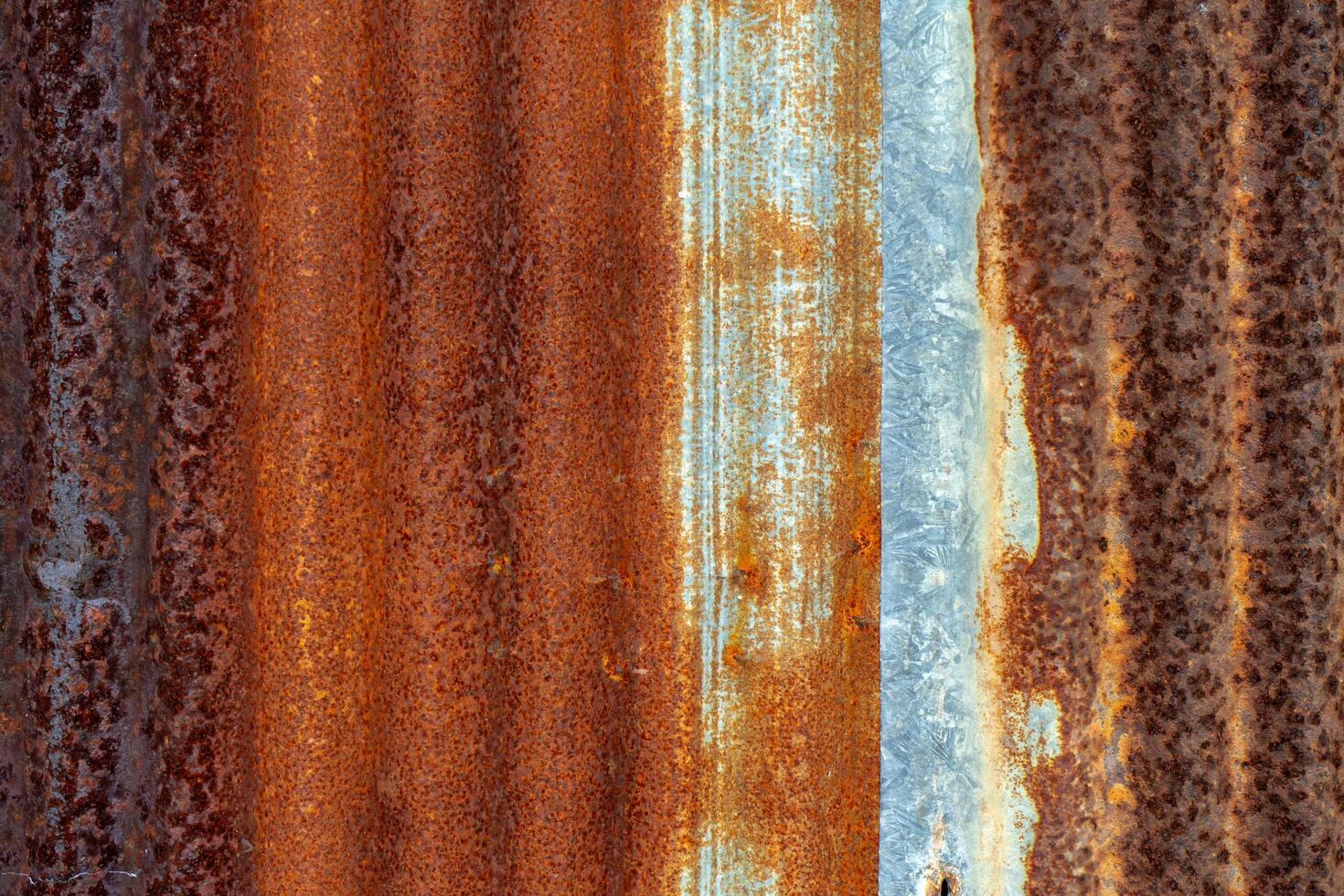 Old zinc sheets retro background photo