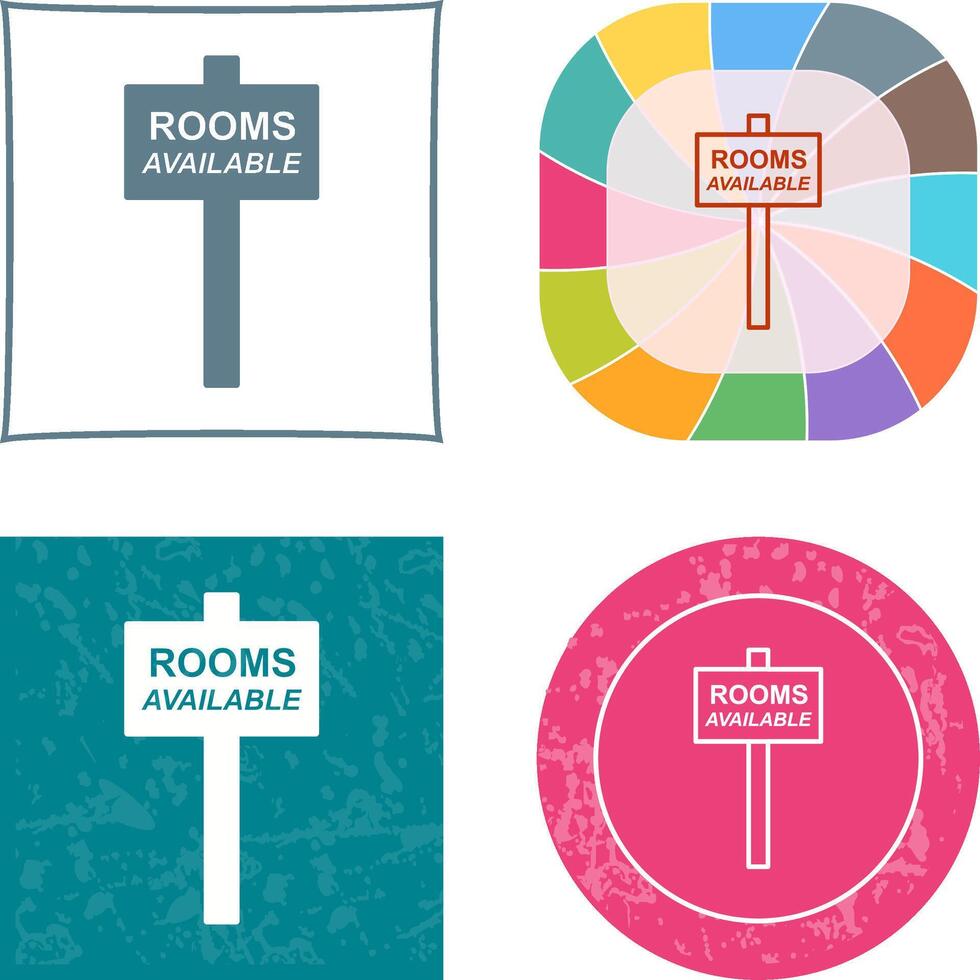 Rooms Icon Design vector