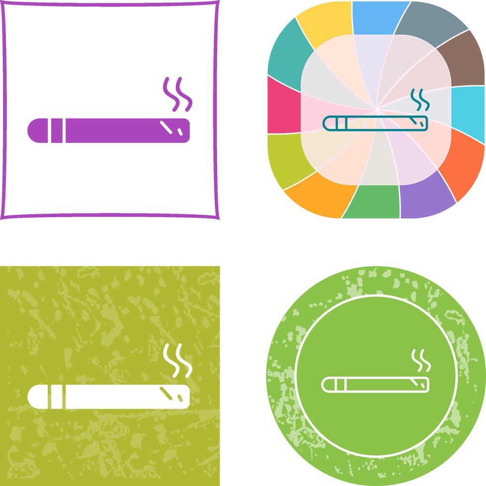 CIgar Icon Design vector
