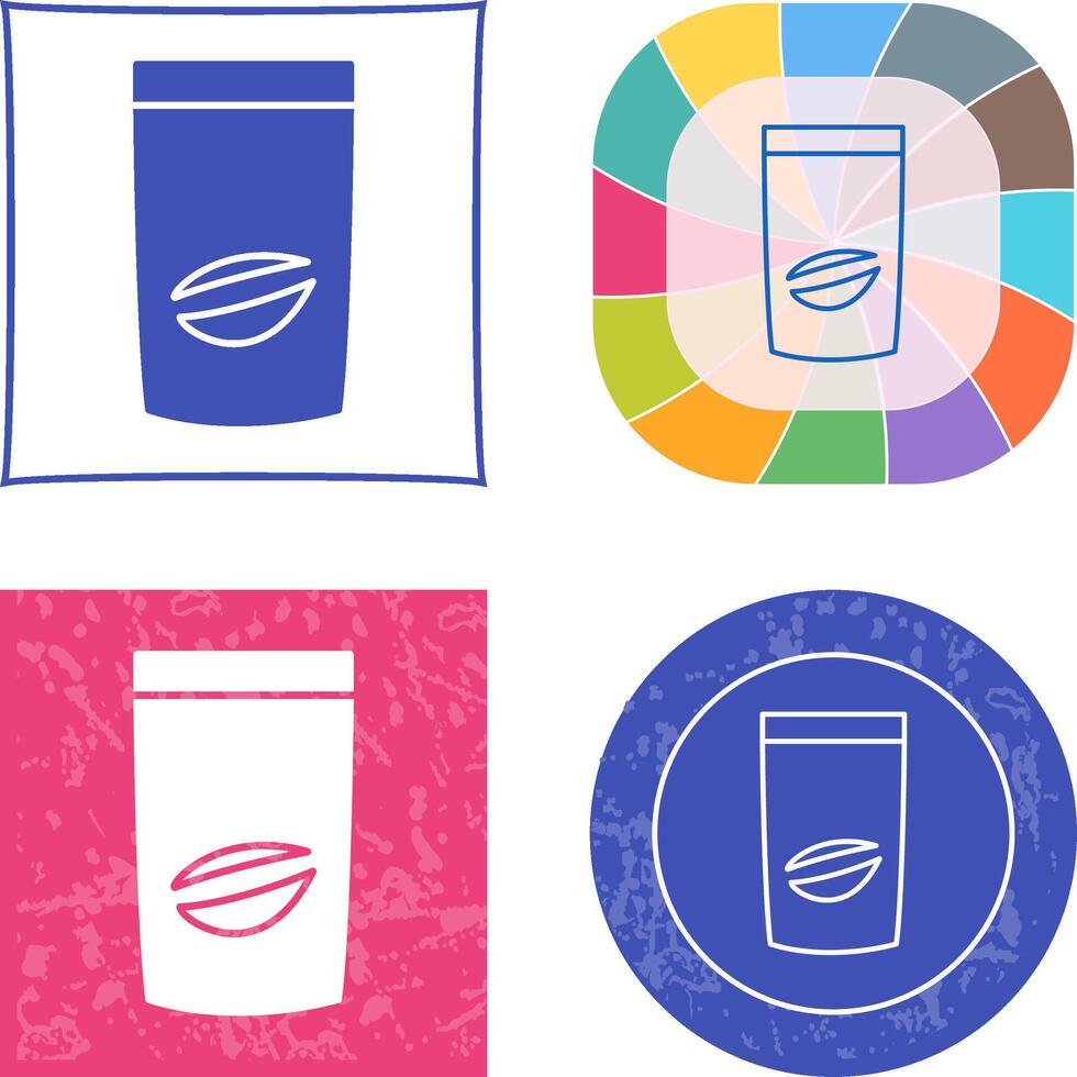 Coffee Bag Icon vector