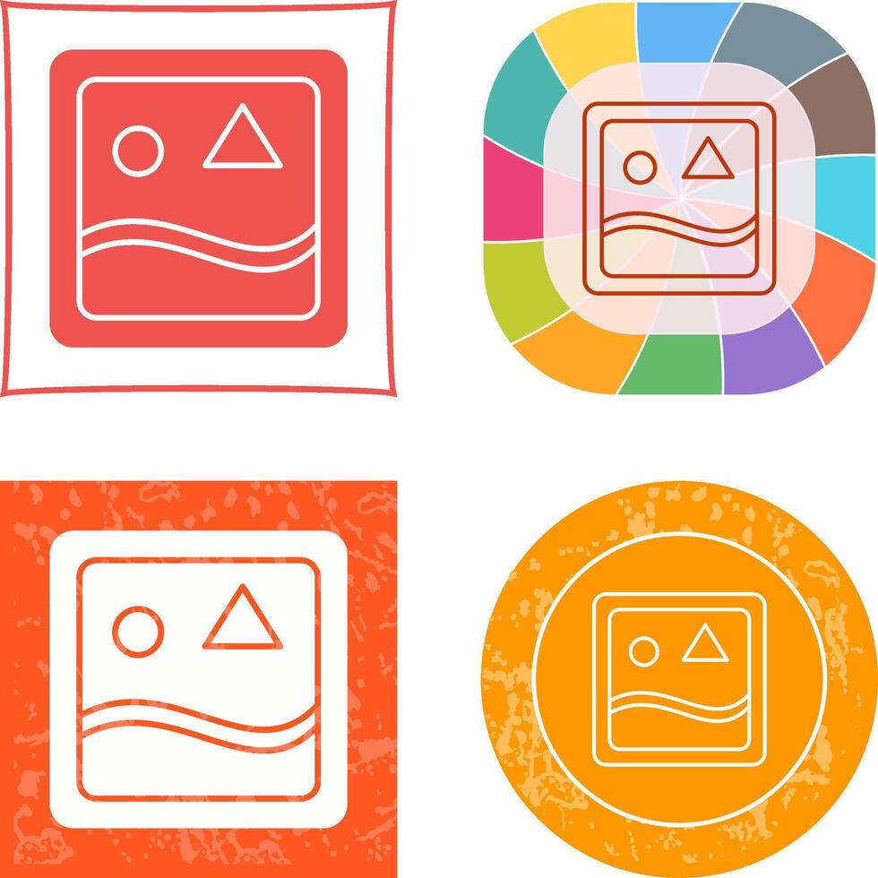 Unique Images Icon vector