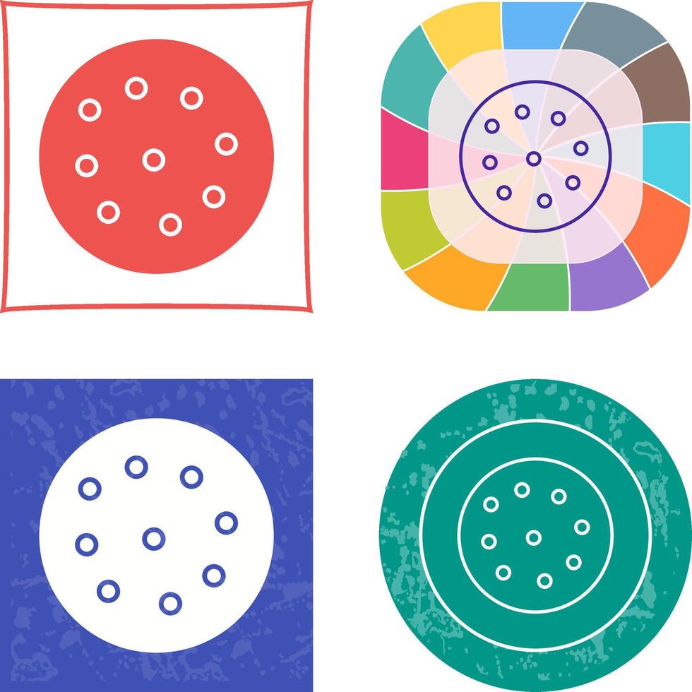 Cookie Icon Design vector
