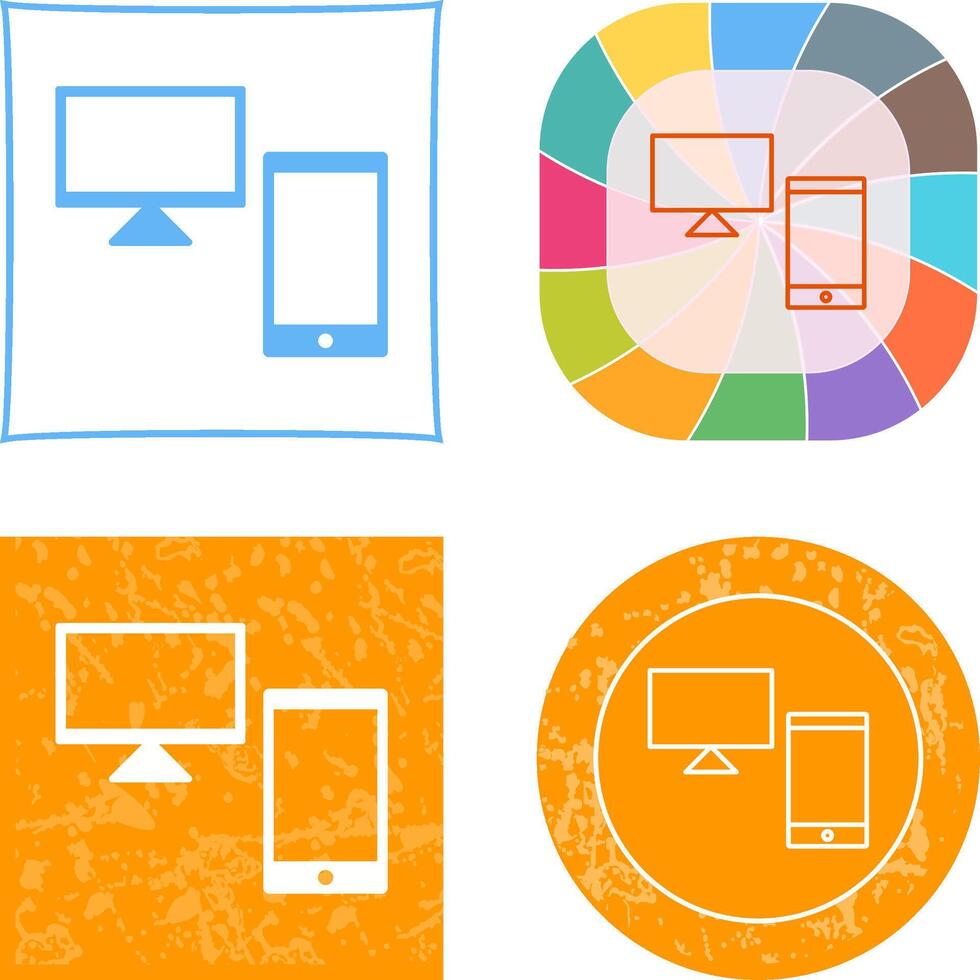 Devices Icon Design vector