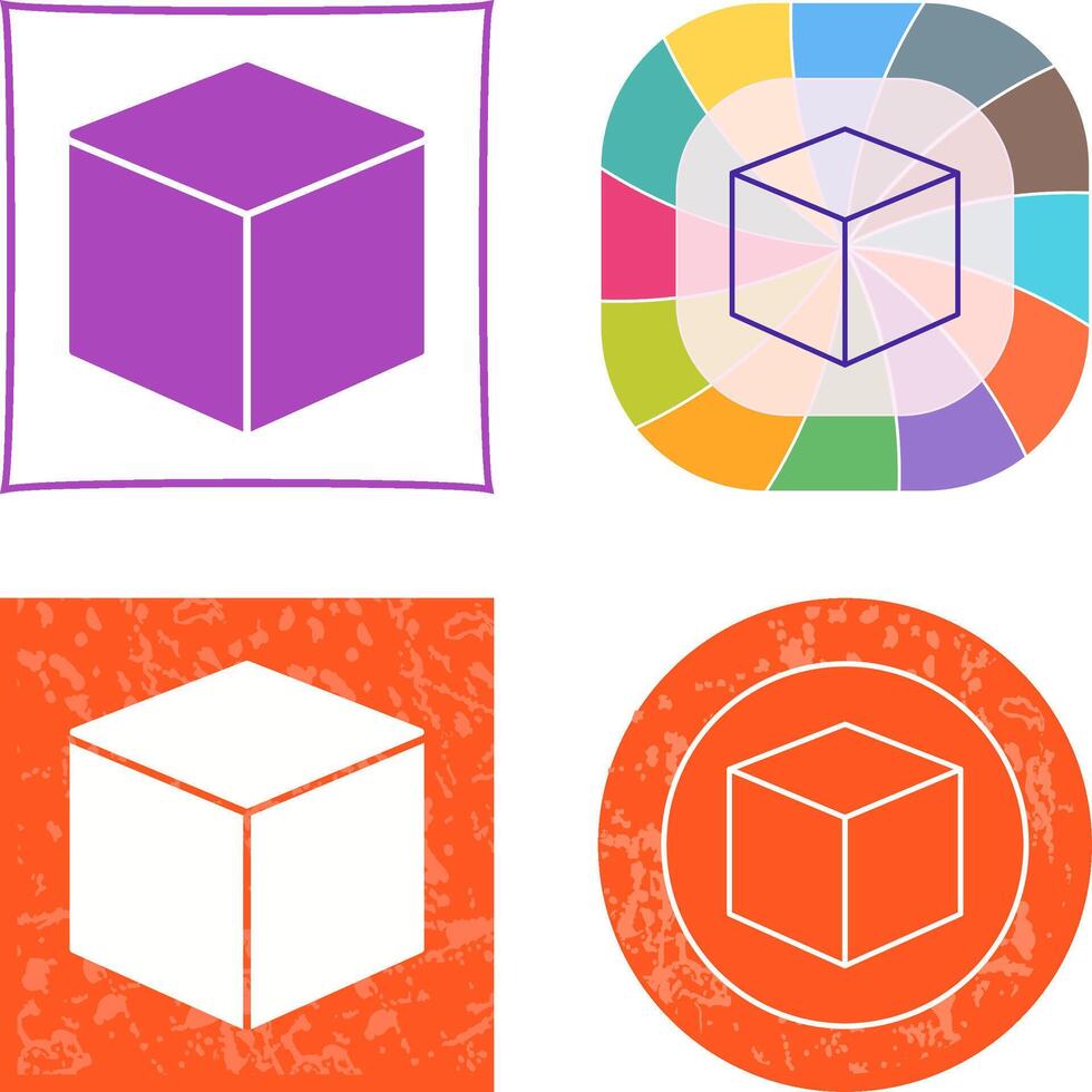 Cubic Design Icon vector