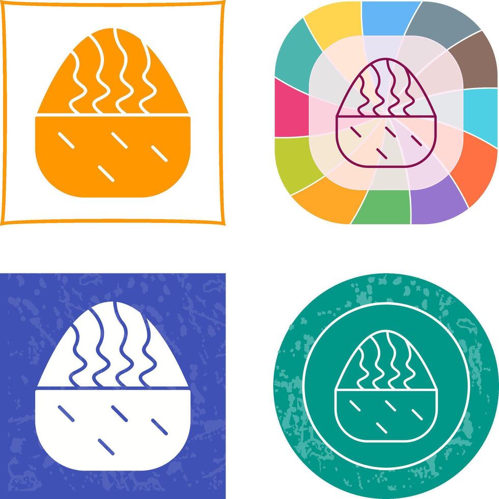 Cream Muffin Icon vector