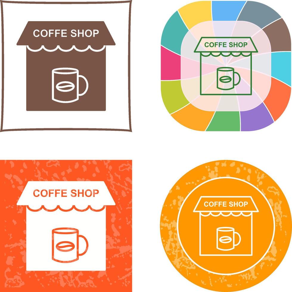 Coffee Shop Icon vector