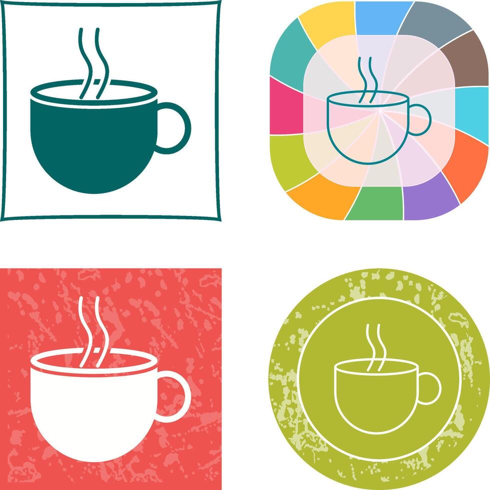 Hot Coffee Icon vector