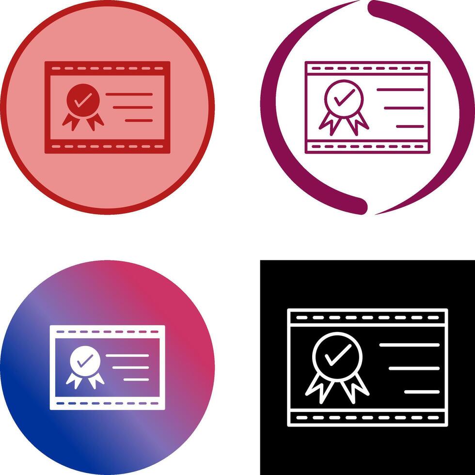 Unique Quality Assurance Icon Design vector