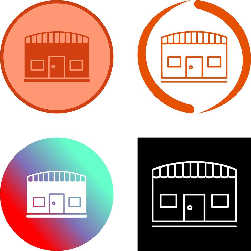 Unique Store Icon vector