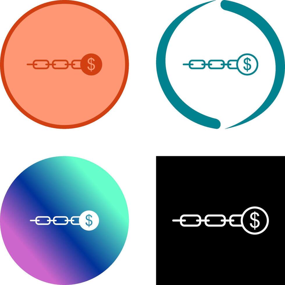 Unique Location Web Advertising Icon vector