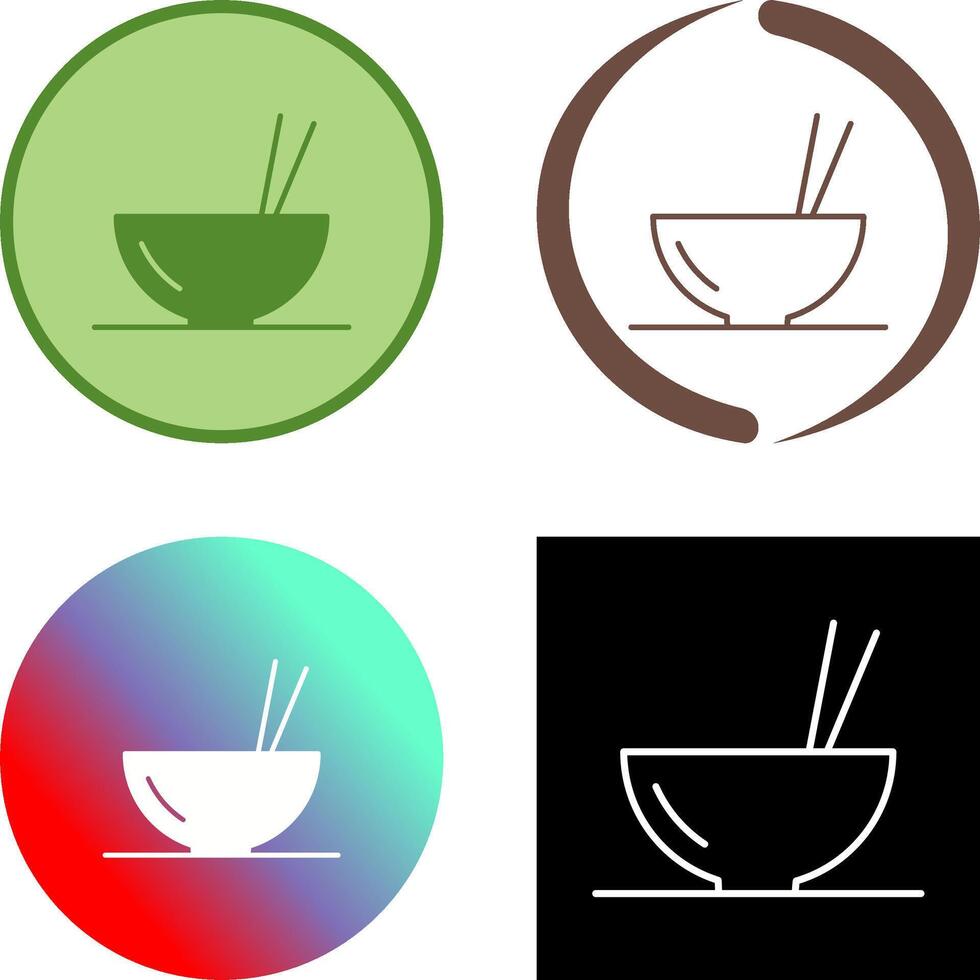 Unique Food Icon vector