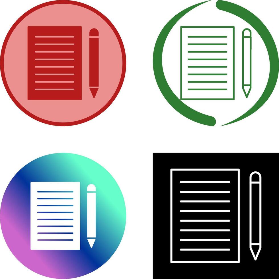 Write Feedback Icon Design vector