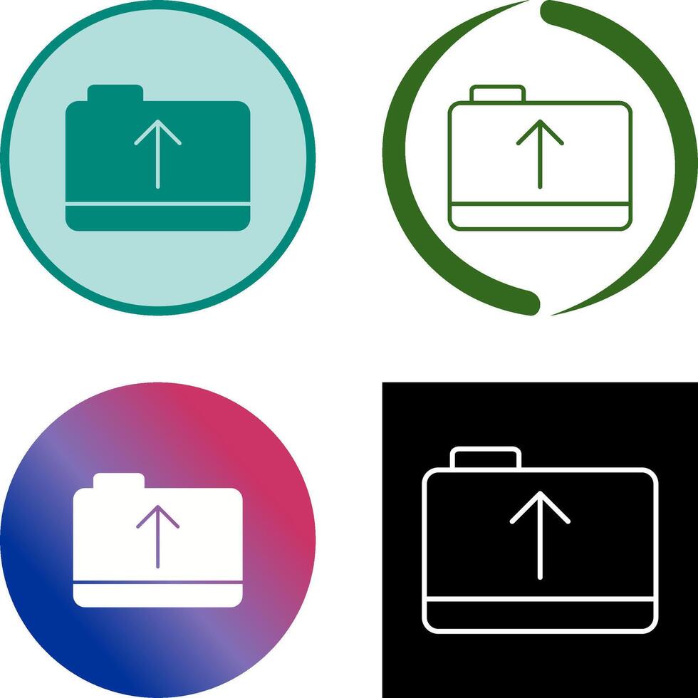 Unique Folder Icon vector