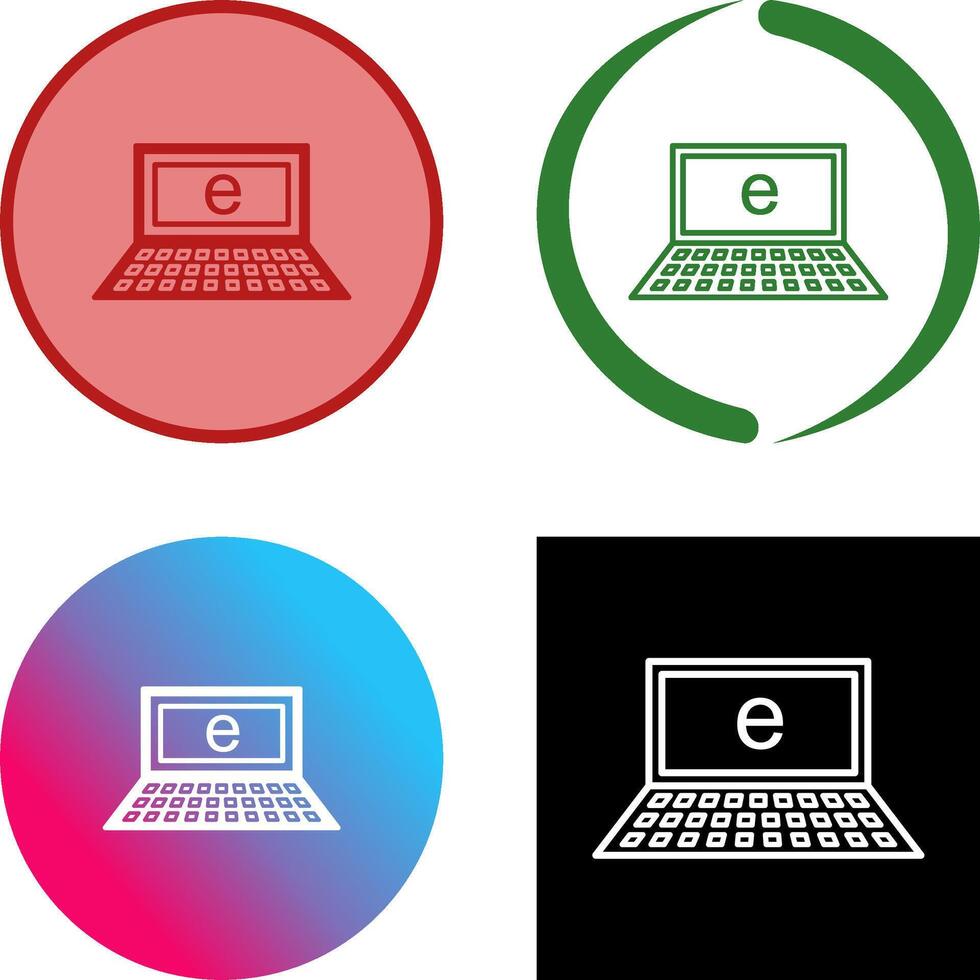 Unique Internet Icon vector