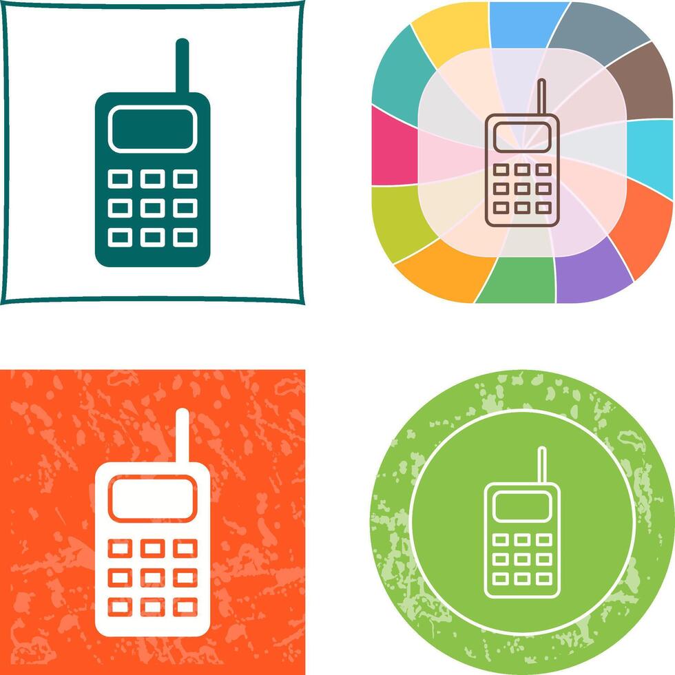 Unique Walkie Talkie Icon vector