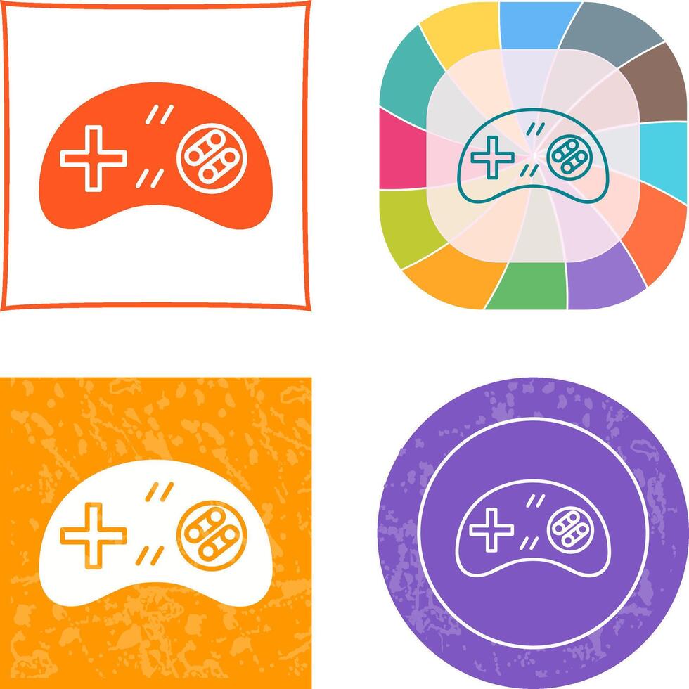 Unique Gaming Control Icon Design vector