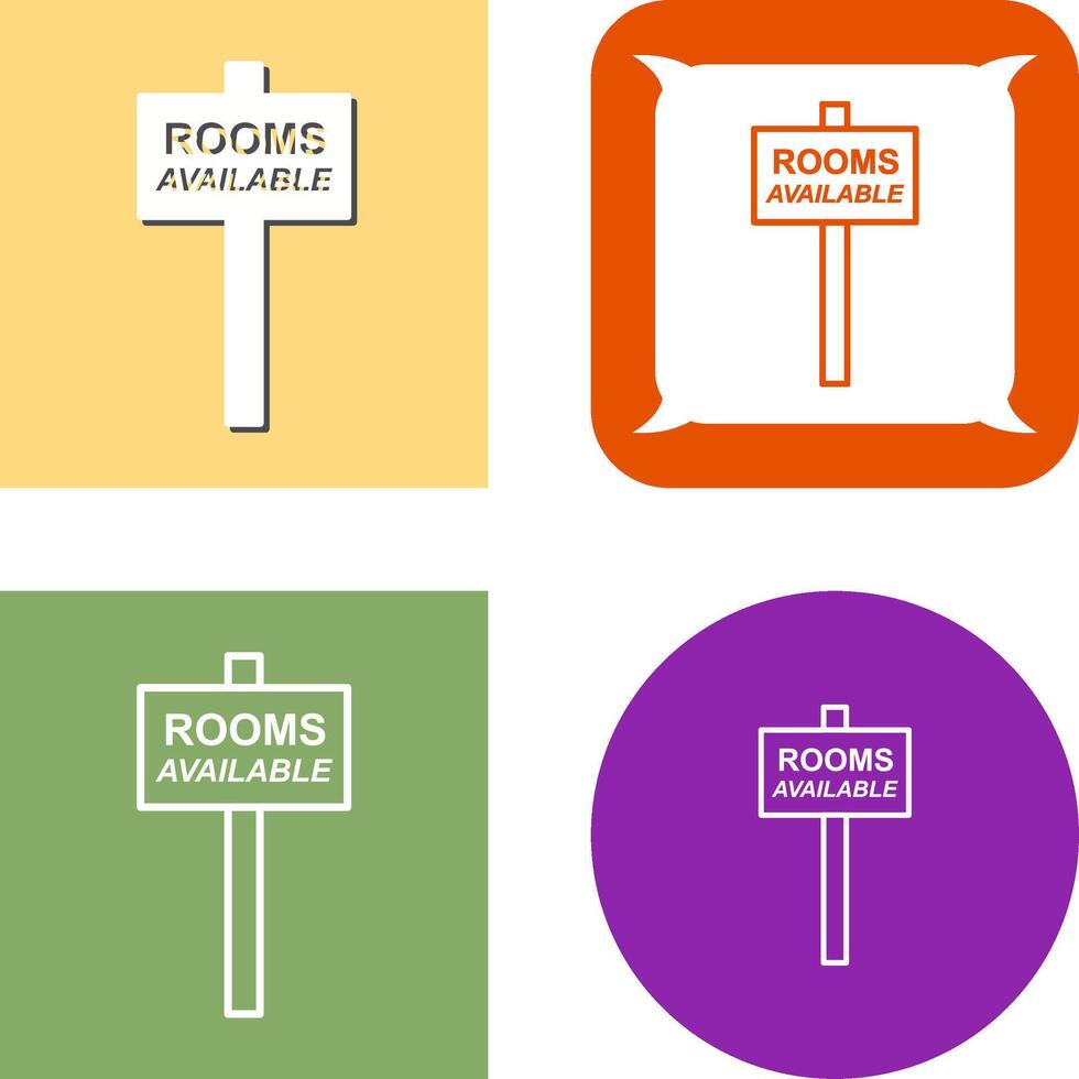 Rooms Icon Design vector