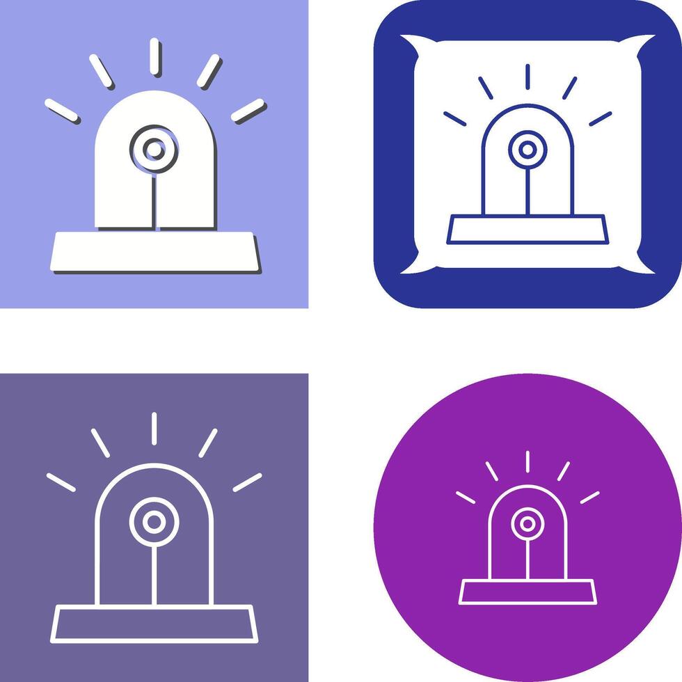 Unique Siren Icon Design vector