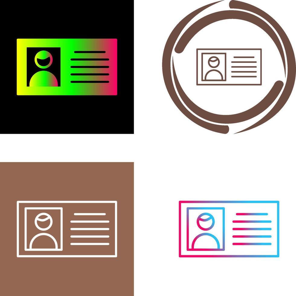 Male Profile Icon Design vector