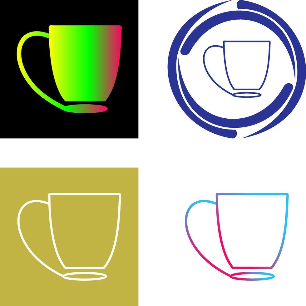 Coffee Cup Icon Design vector