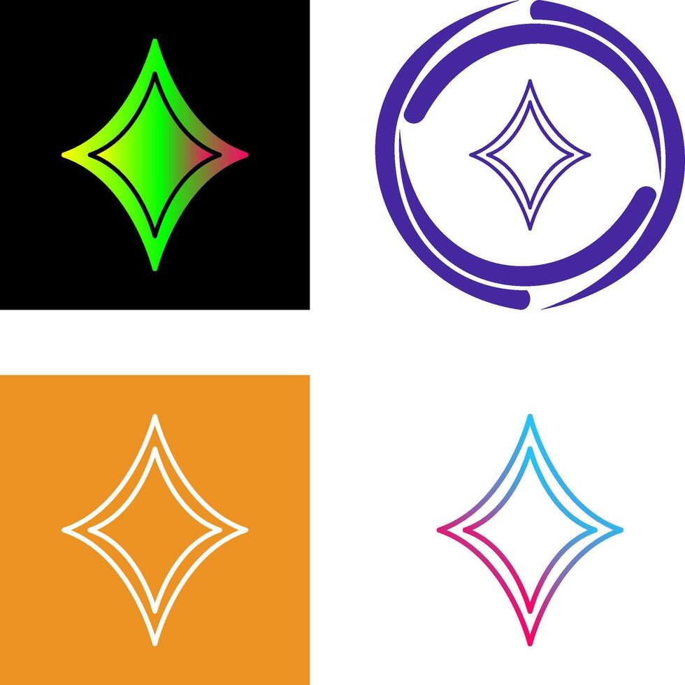 Diamond Icon Design vector