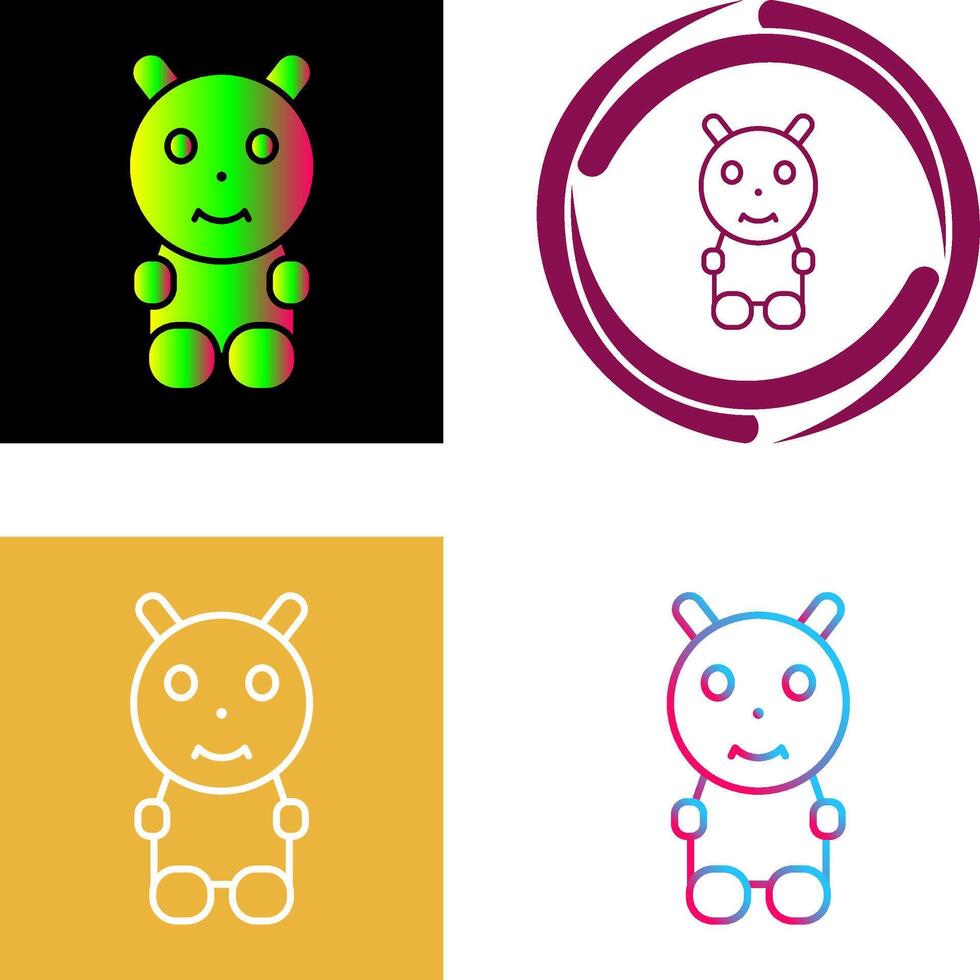 Unique Toys Icon vector