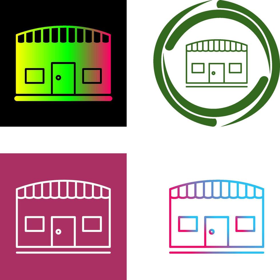 Unique Store Icon vector