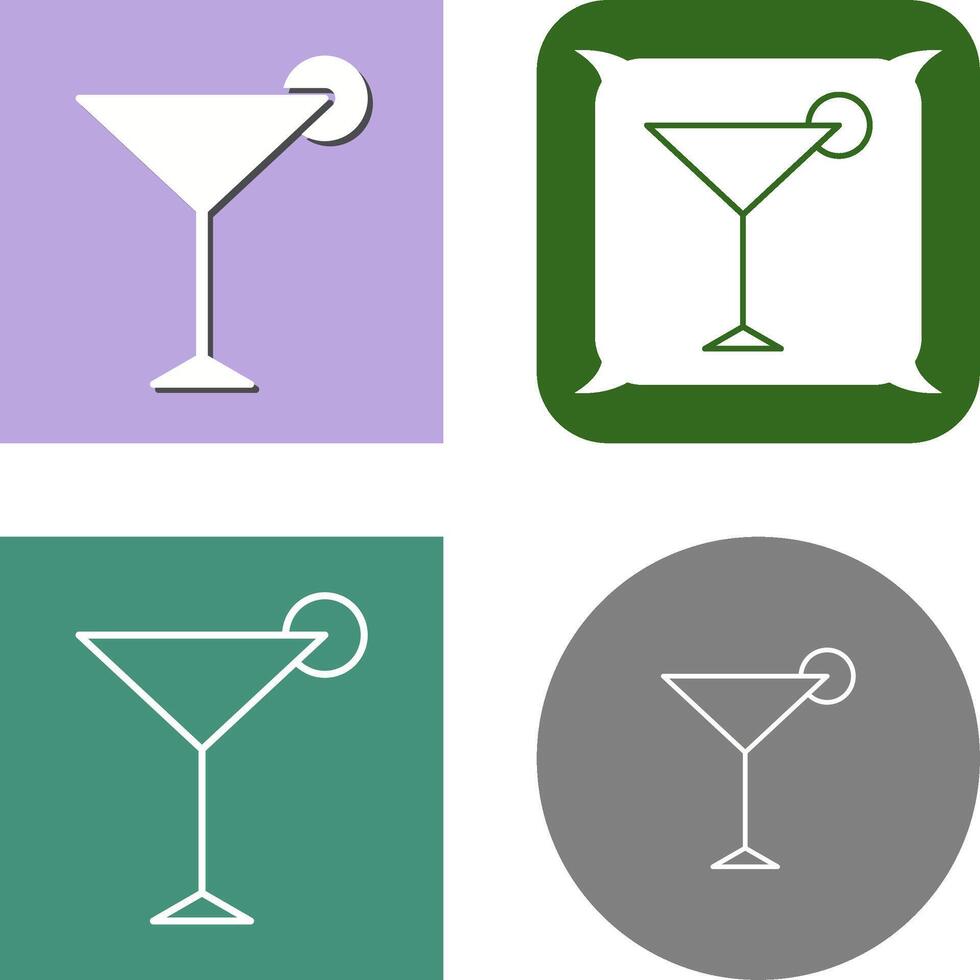 Unique Cosmopolitan Icon Design vector
