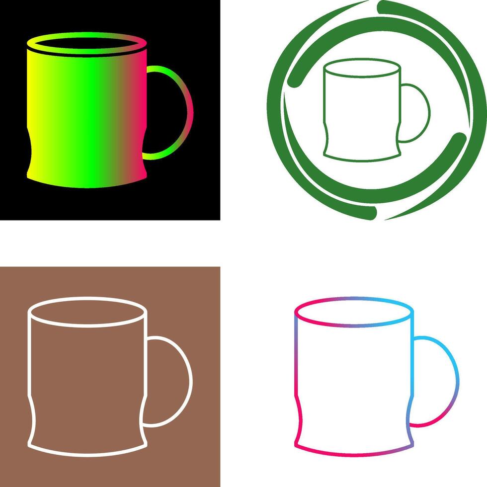 Coffee Cup Icon Design vector