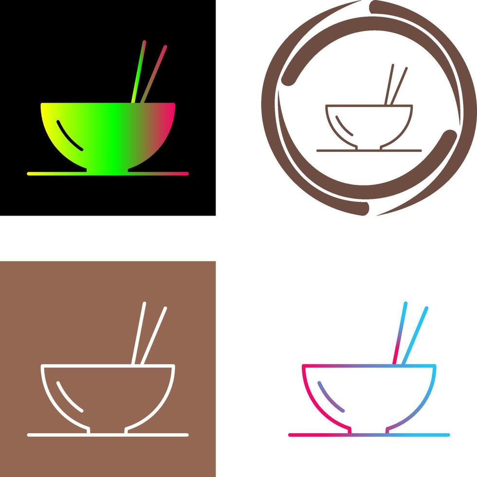 Unique Food Icon vector