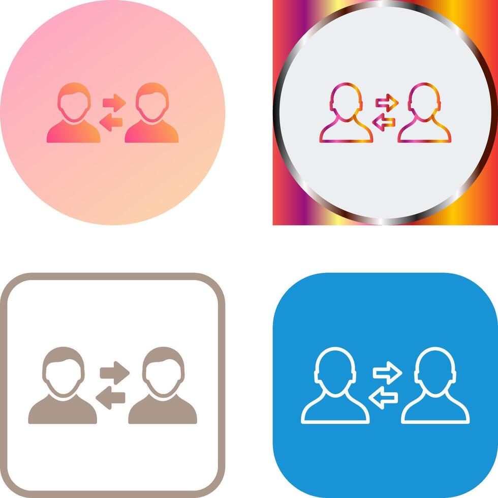 Unique Consulting Services Icon vector