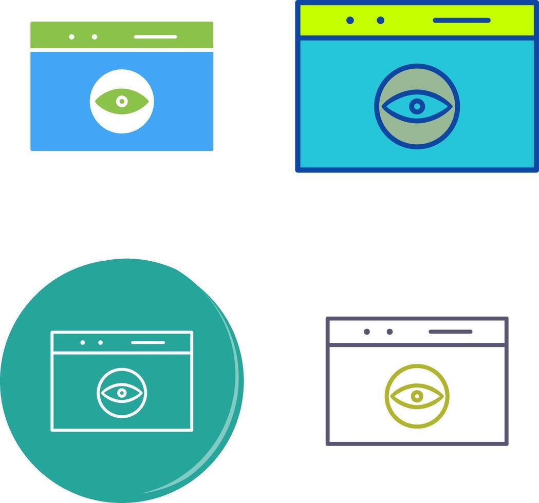 Unique Link Optimization Icon vector