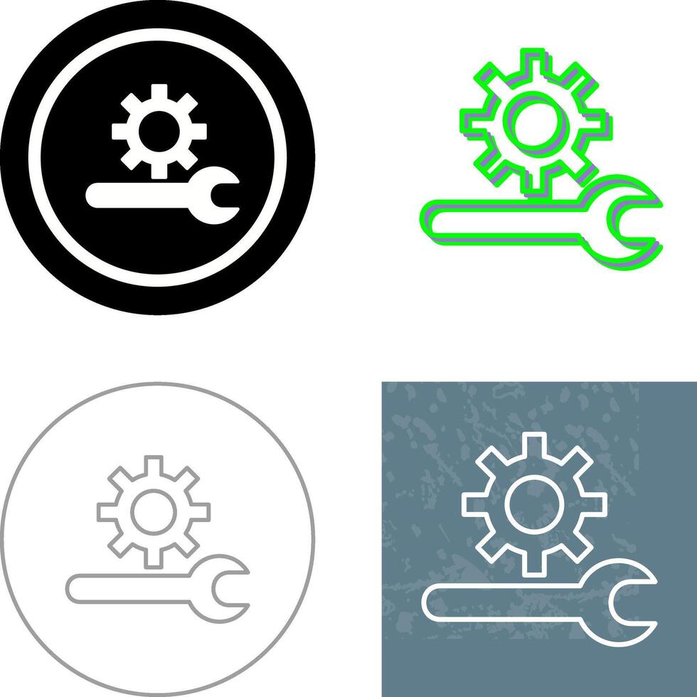 Unique Technical Support Icon vector