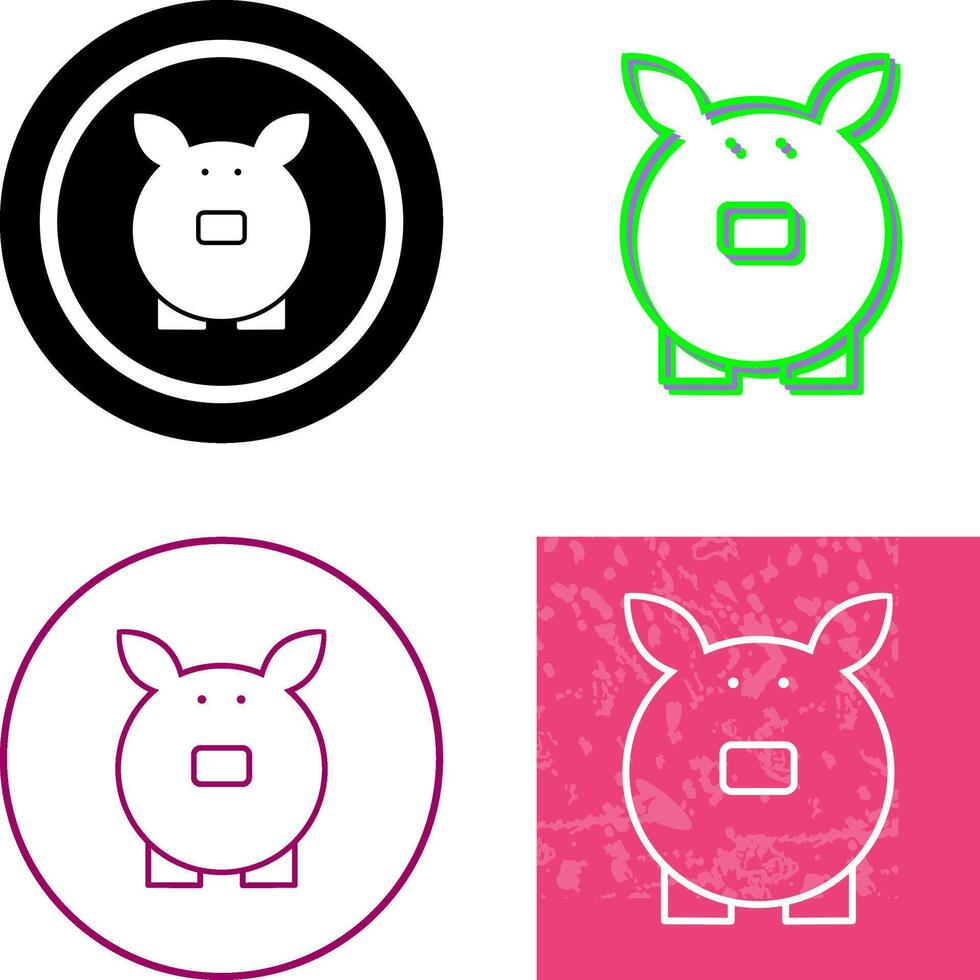 Unique Savings Icon Design vector
