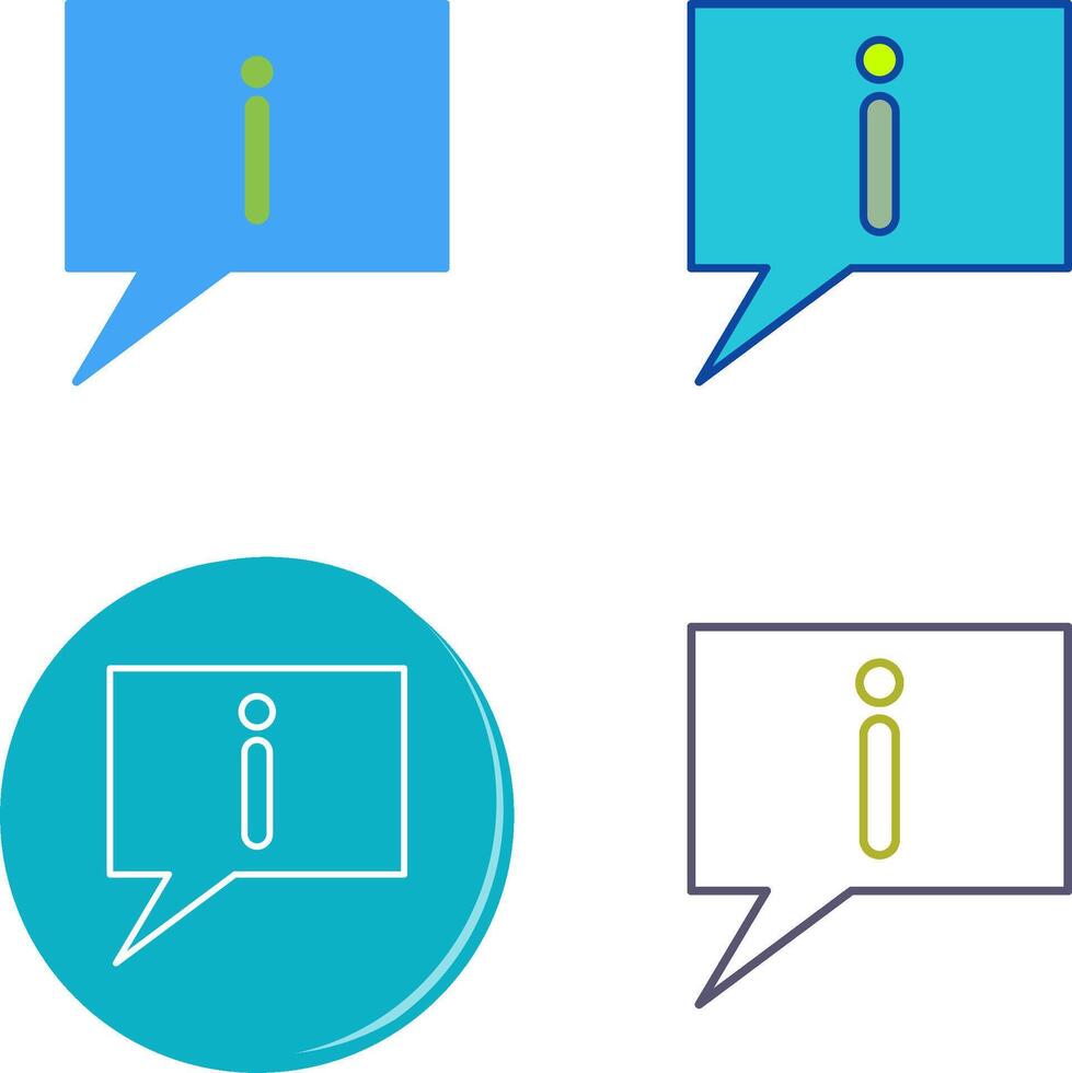 Information Icon Design vector